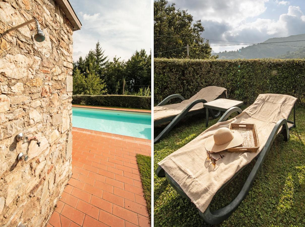 Casetta Di Butia, Glicine Apartment ボルゴ・ア・モッツァーノ エクステリア 写真