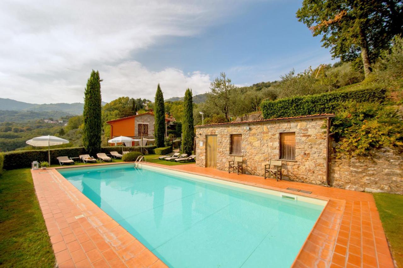 Casetta Di Butia, Glicine Apartment ボルゴ・ア・モッツァーノ エクステリア 写真